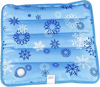 Ice Cushion Cool Ice Pillows Cushion,Water Filling Ice Cushion Chair Pad, Water Filling Ice Cushion Chair Pad,Pet Cushion,Summer Ice Pad,Beaches Cushion,Car Cushion,Office Cushion (14.17 x 14.17")