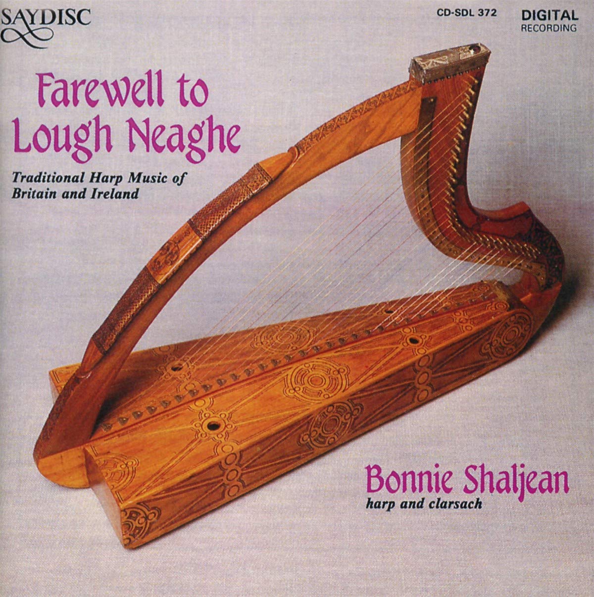 Farewell To Lough Neagae [Audio CD] Bonnie Shaljean, harp and clarsach and Divers