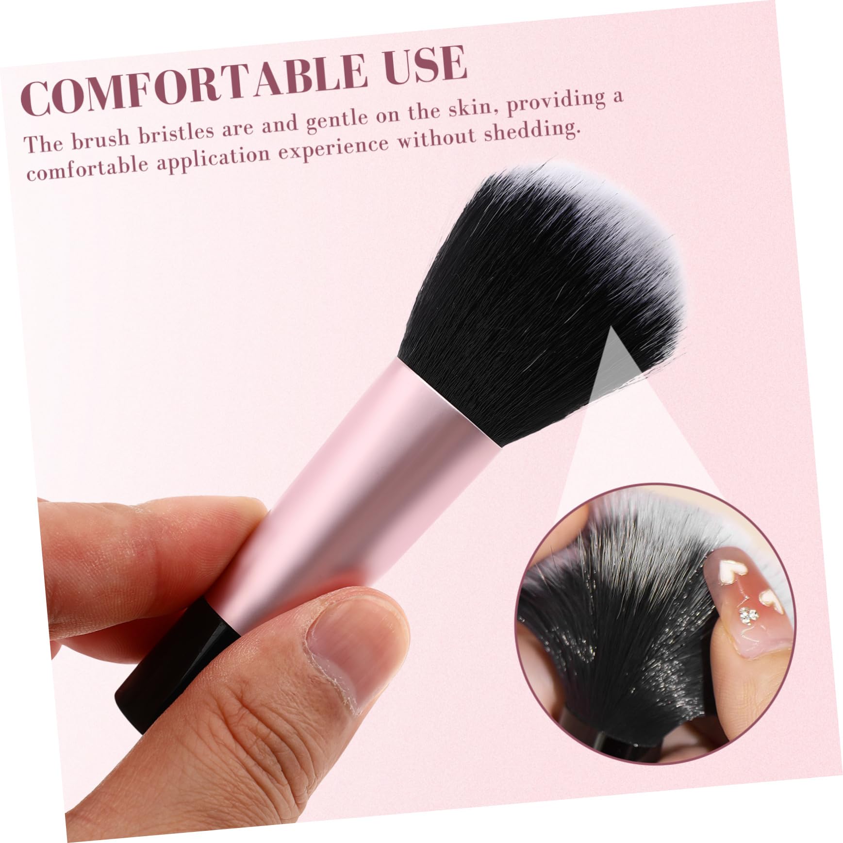 Baluue 40piezas Mini Brochas De Maquillaje Bolsa De Almacenamiento De Brochas De Viaje Para Cosméticos De Ojos y