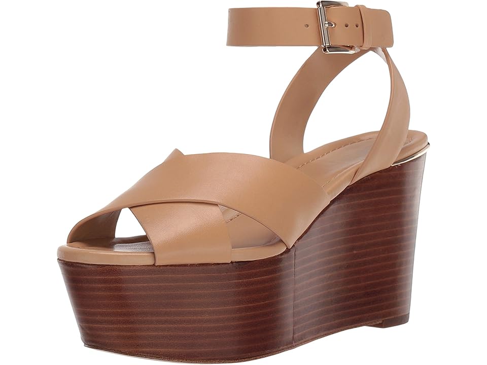 

MICHAEL Michael Kors Abbottt Mid Wedge (Butternut) Women's Shoes, Brown