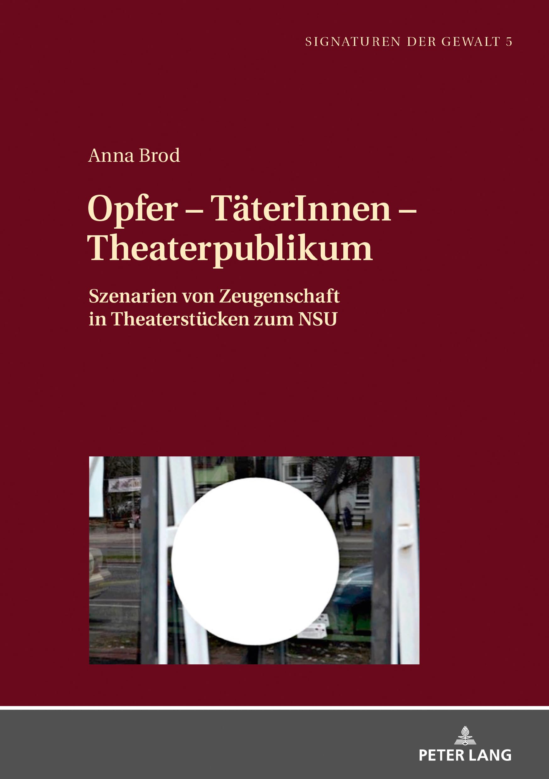 Opfer TäterInnen Theaterpublikum guide de lecture pour étudiants