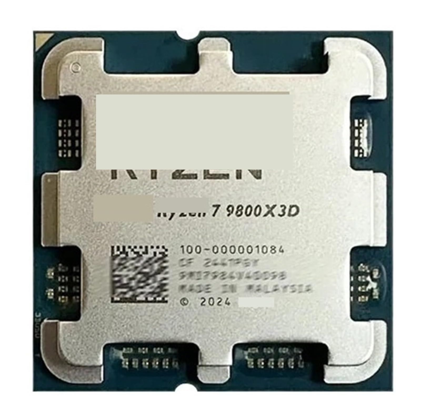 R-yzen 7 9800X3D Procesor gamingowy 8-rdzeniowy 16-rzędowy 5,2 GHz L3 = 96 M 4 NM TDP 120 W R7 9800x3d gniazdo AM5 100-100001084, bez wentylatora