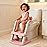 Potty Training Seat SKYROKU Potty Training Toilet with Step Stool Ladder, for Kids Boys Girls Toddlers - Comfortable Safe Potty Seat with Anti-Slip Pads Ladder (8838-GreyPurple)