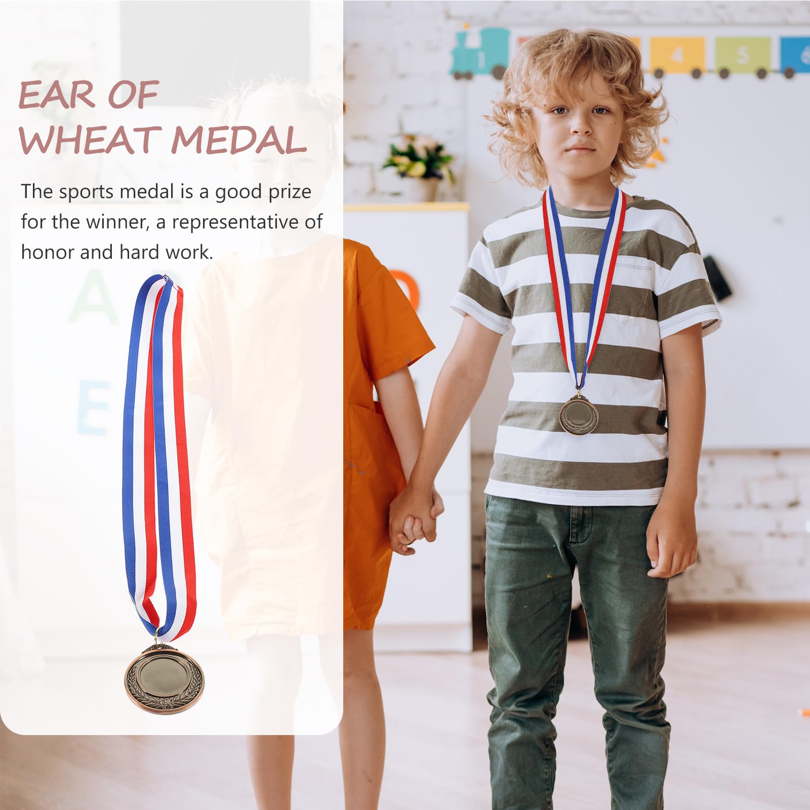 Abaodam 24 Piezas Medallas de Metal para Competición y Fiestas, Superficie Lisa sin Rebabas, Accesorio de Premio Adecuado para Estudiantes y Eventos Deportivos