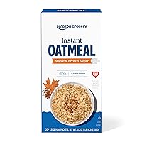 Vista 1 de Yaxa Grocery, Avena instantánea de arce y azúcar morena, 1.51 onzas, 20
