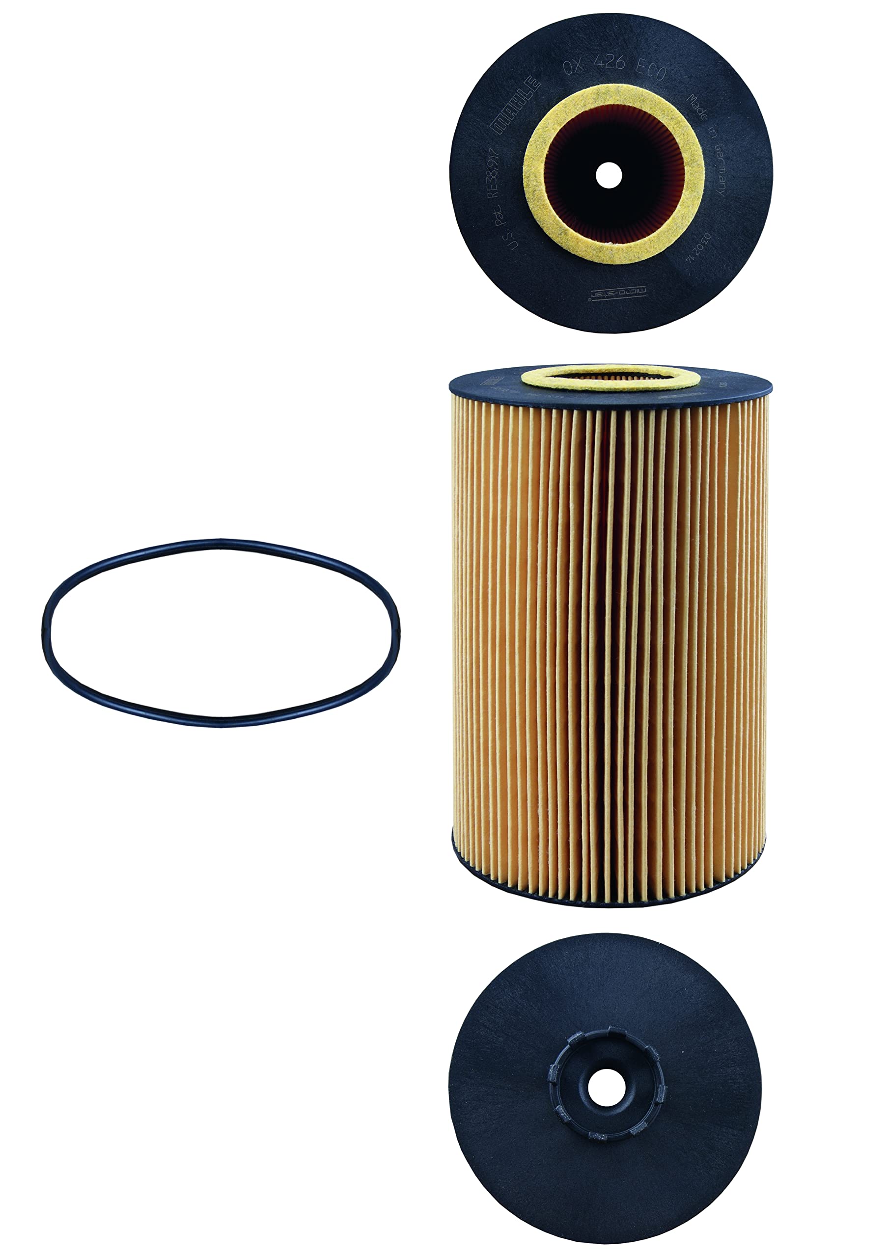 MAHLE OX 426D Oil Filter - Oil Filter with Gasket / Gasket Set