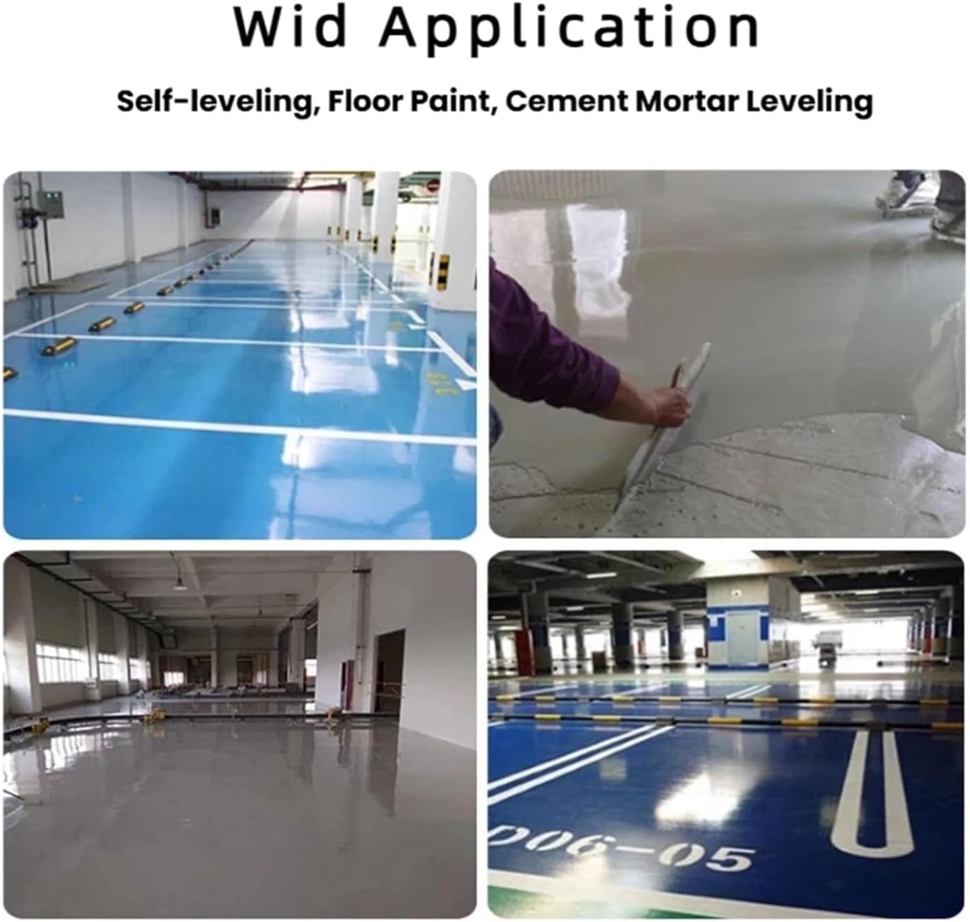 Self Leveling Cement Epoxy Flooring Tool Kit Includes 20/9/ 6in Spiked Roller, 16in Self-Leveling Rake, Spike Shoes and Gloves