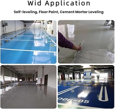 Self Leveling Cement Epoxy Flooring Tool Kit Includes 20/9/ 6in Spiked Roller, 16in Self-Leveling Rake, Spike Shoes and Gloves