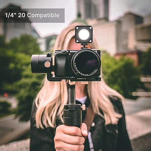 Miniatura 5 de ULANZI Linda luz LED de vídeo + montura de abrazadera ULANZI R094 para cámara