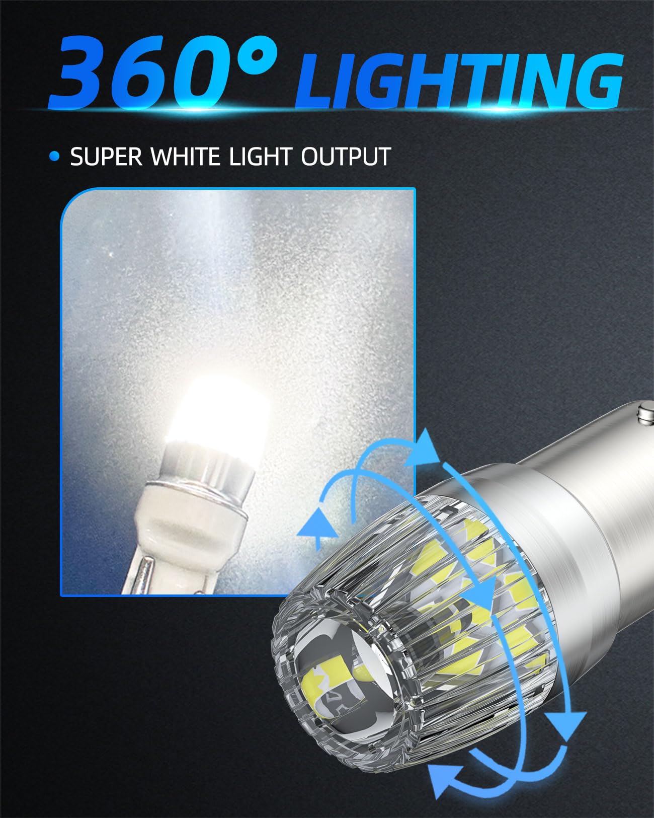 Żarówki LED P21W 1156 BA15S 7506 1141 do samochodów LED światło cofania do jazdy dziennej DRL tylne światła przeciwmgielne kierunkowskazy hamulca 12 V 24 V 6500K białe