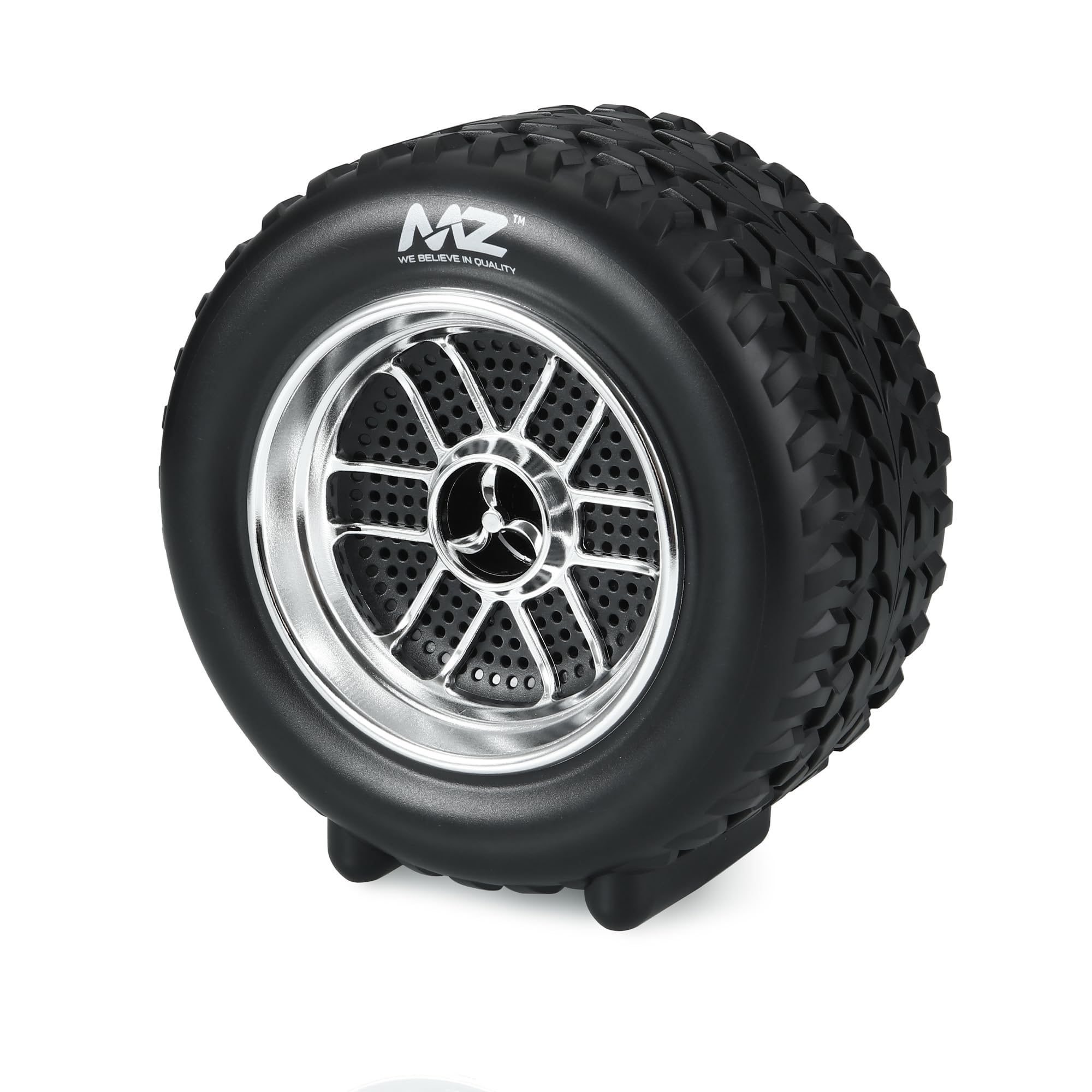 MZ Turbo Blast Wireless Speaker - High-Performance Portable Bluetooth Audio with Tire Design, Deep Bass, and 360-Degree Sound - Auto Series (B0CWHCSVRV) Amazon Price History, Amazon Price Tracker