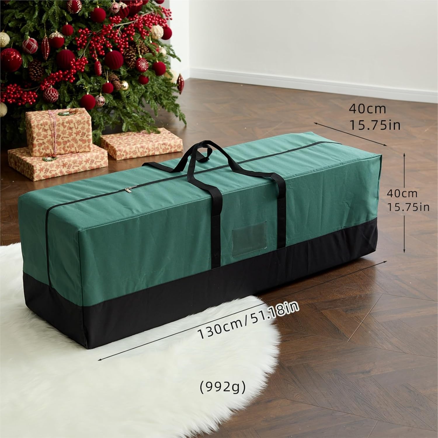 Tree Bag Christmas Tree Storage Bag Large Capacity Thickened with Convenient Handle Christmas Storage