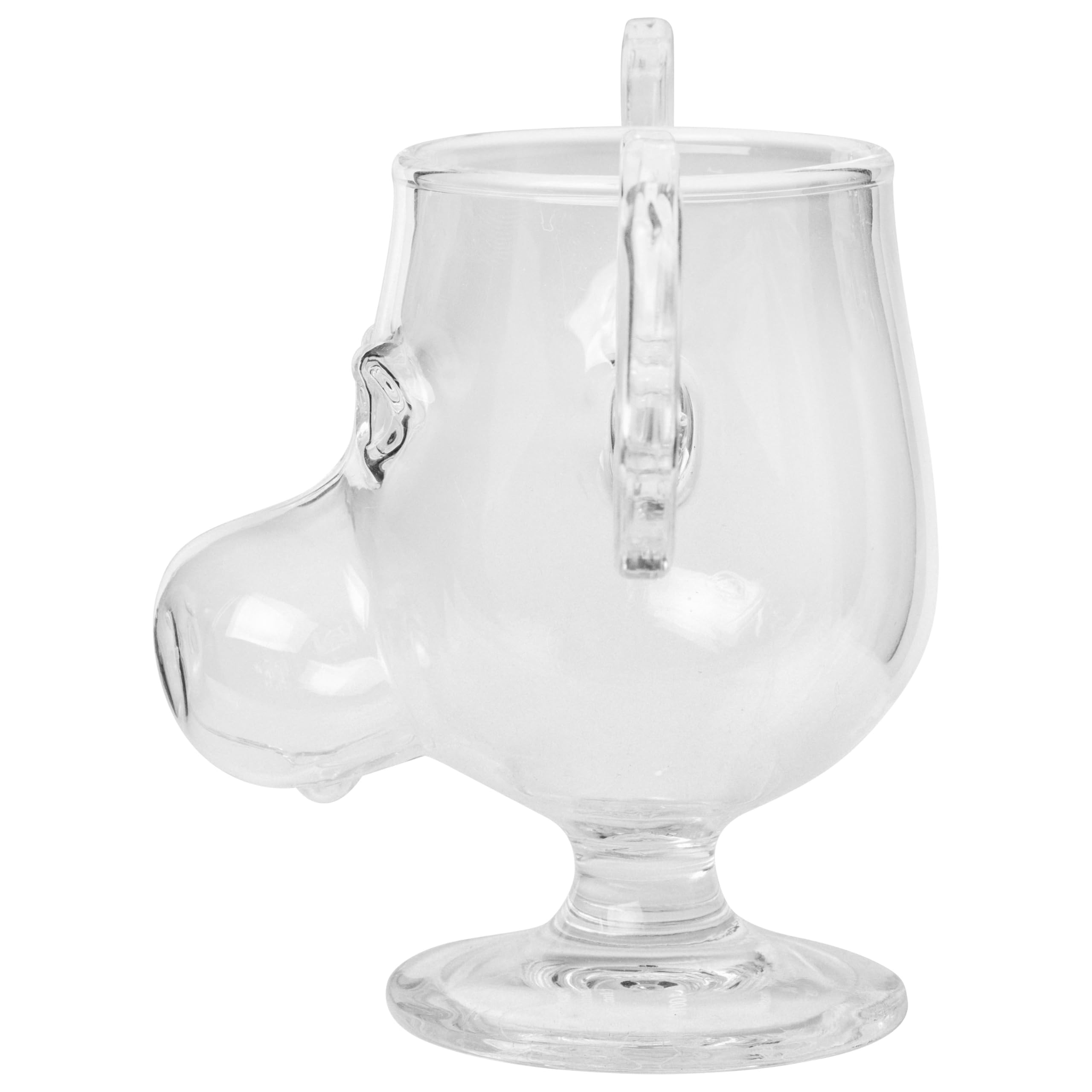 Silver Buffalo Tasse en verre Motif élan de Noël 237 ml