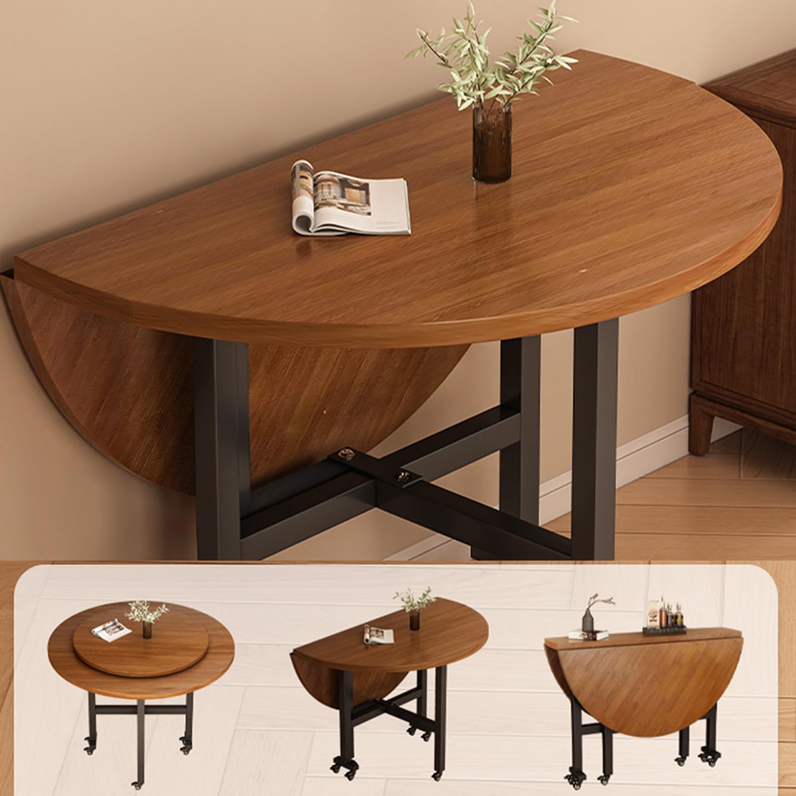 Table Pliante Robuste de 160 cm pour la Maison, Le Bureau, la buanderie, Le Bureau et l'atelier – Conception Robuste, Portable et Peu encombrante pour Une Utilisation Polyvalente