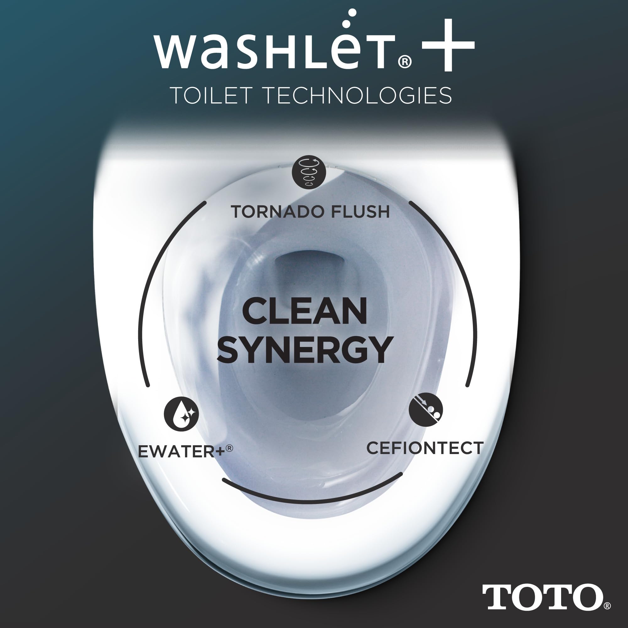 TOTO Drake WASHLET Two-Piece Elongated 1 28 GPF TORNADO FLUSH Toilet with S5 Bidet Seat Cotton White - — view 10
