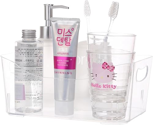 Miniatura 4 de YBM HOME Contenedores de almacenamiento Organizadores de plástico abiertos y cesta de almacenamiento para organización de la despensa de la cocina,