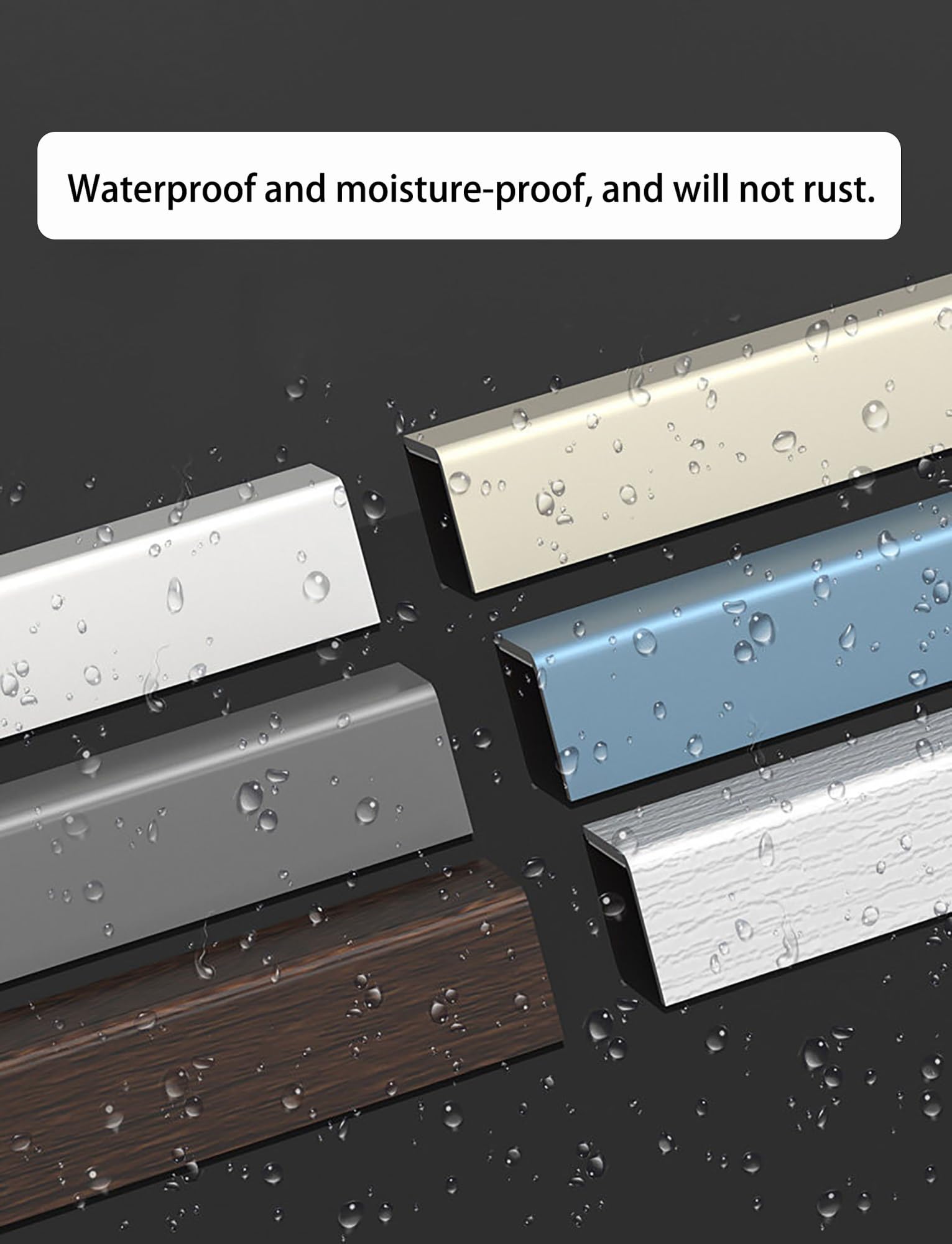 Paraspigoli a forma di L, autoadesivo, per la sicurezza di casa, scale, cartongesso e porte, lunghezza 2 m per una protezione completa