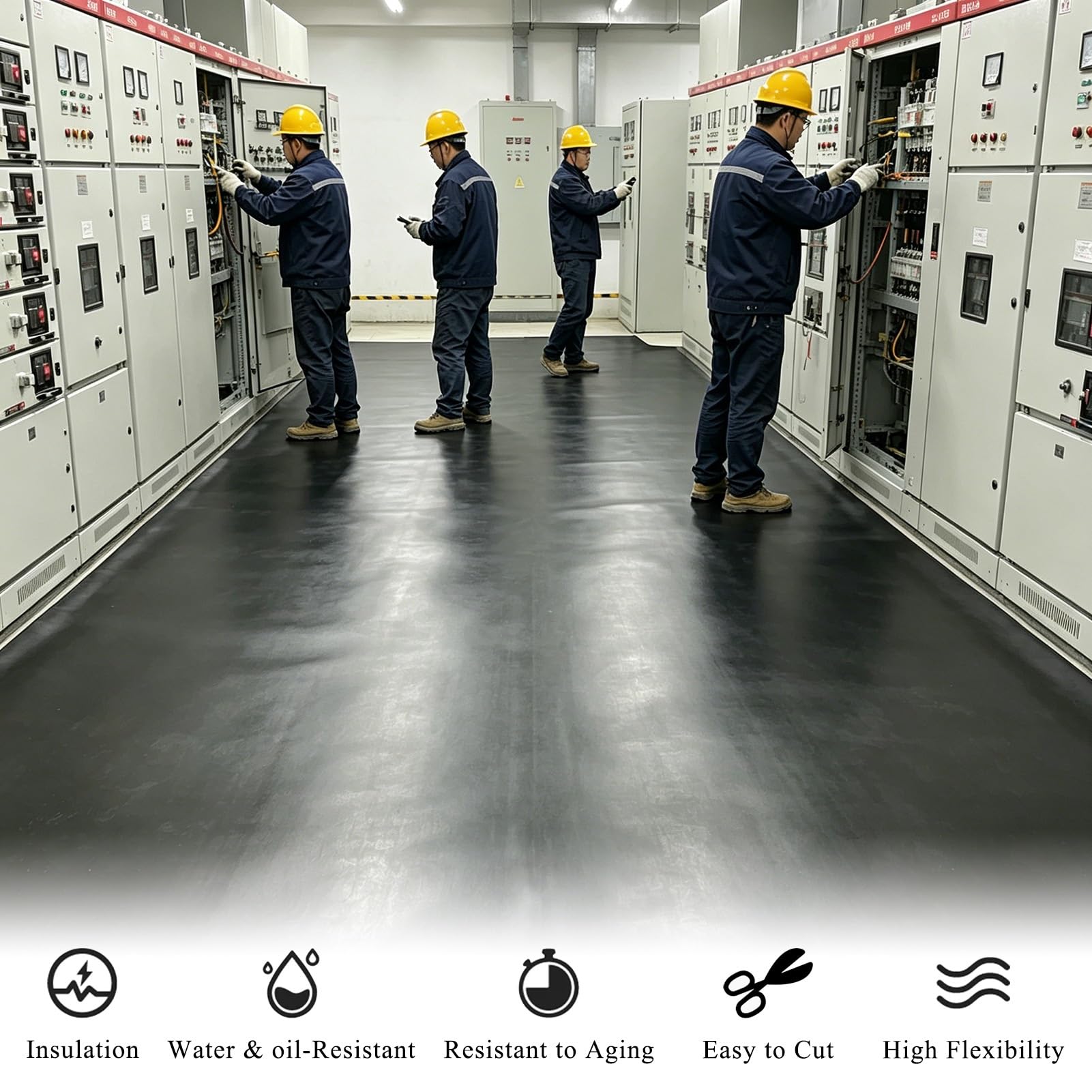 Elektrische Sicherheitsmattenrolle Für Factory