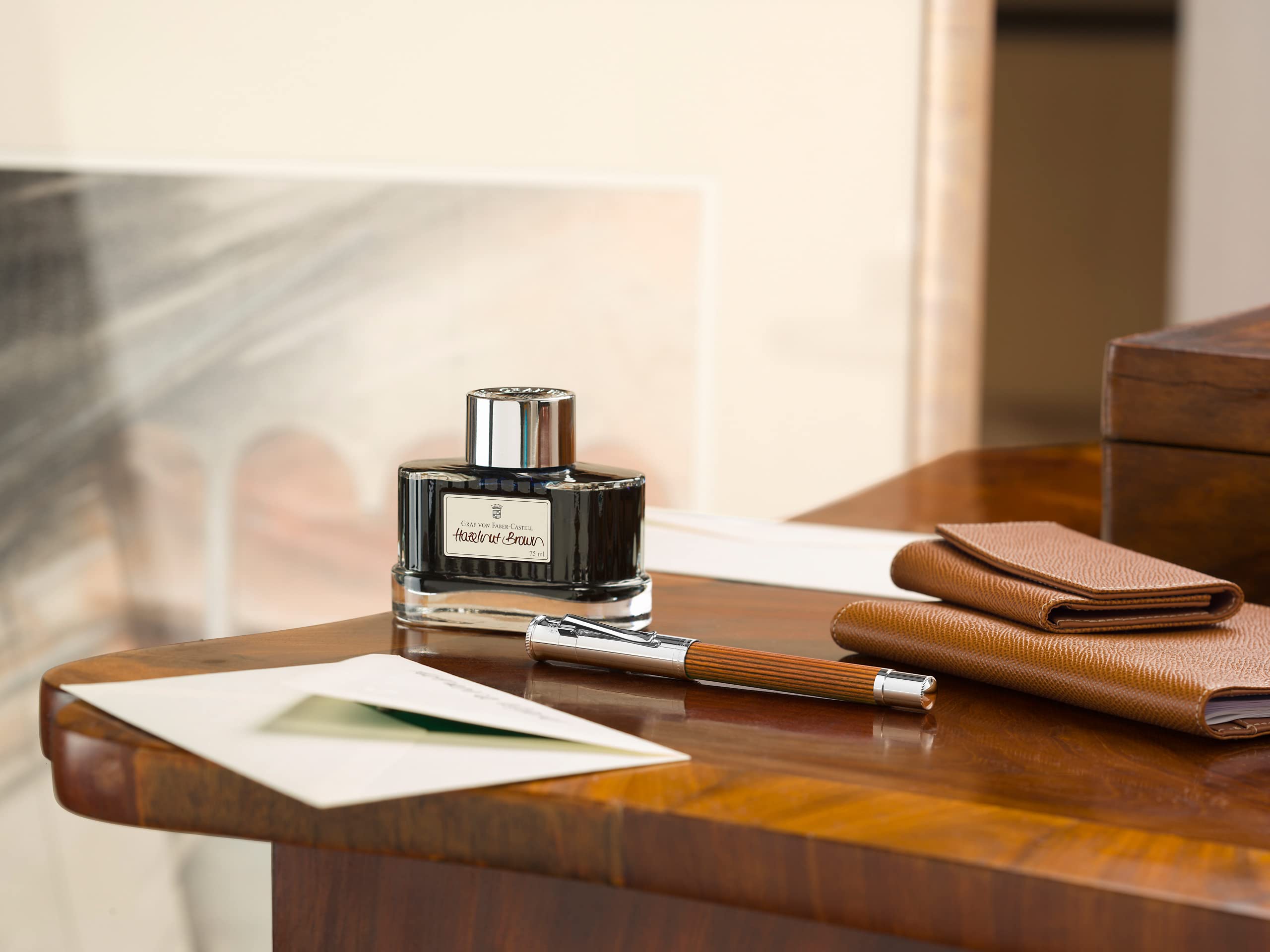 Graf von Faber-Castell - Set escritura Classic, 4 piezas, pernambuco