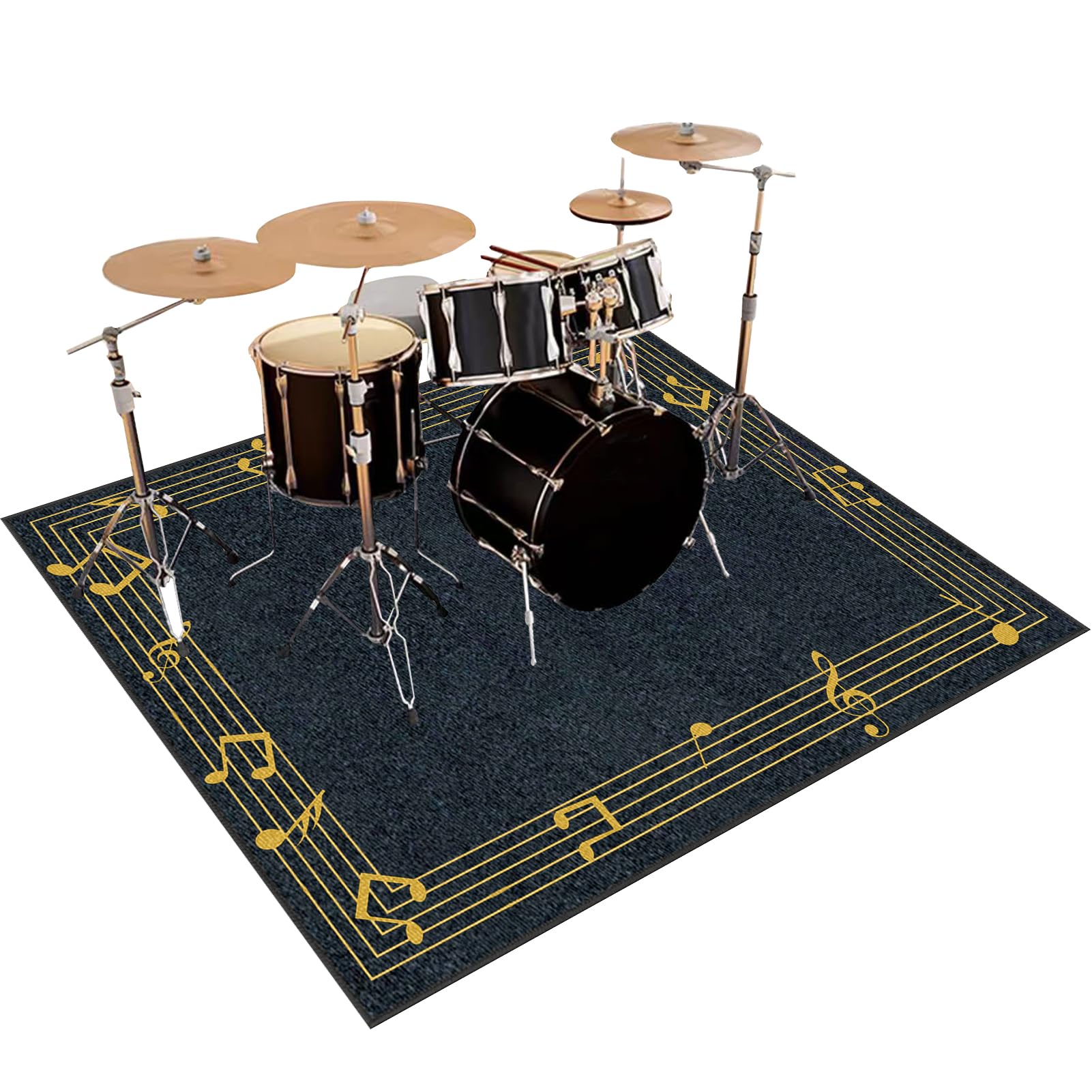 Bęben Dywan Dźwiękoszczelna Mata do baterii Elektroniczna Bateria Bateria Dywaniki Dywaniki Pump Box Antypoślizgowe Maty Bębnowe Maty Wodne 140 x 90 cm