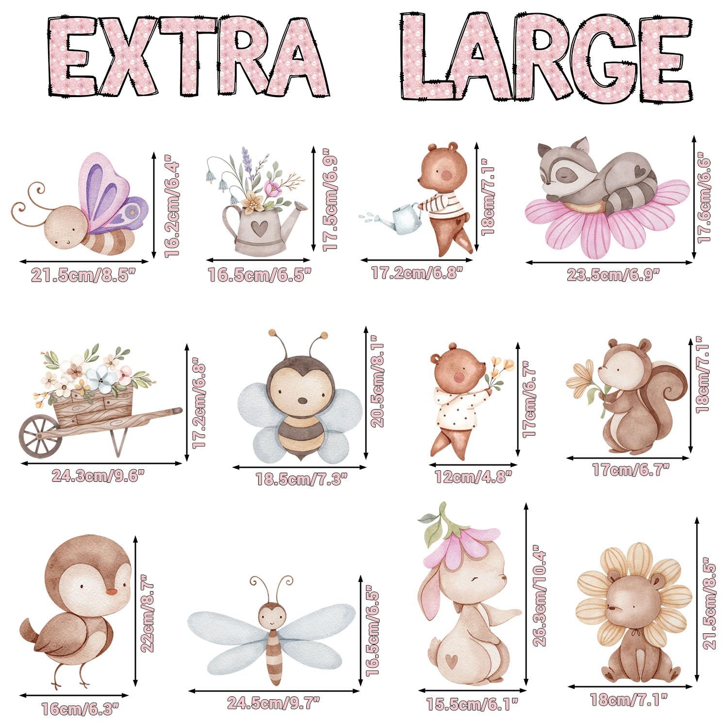 12 Sheets Big Size Spring Summer Window Clings Spring Window Decorations Double-Sided Window Stickers for Spring Window Decals Window Sticker Home School Office Party Supplies - Image 3