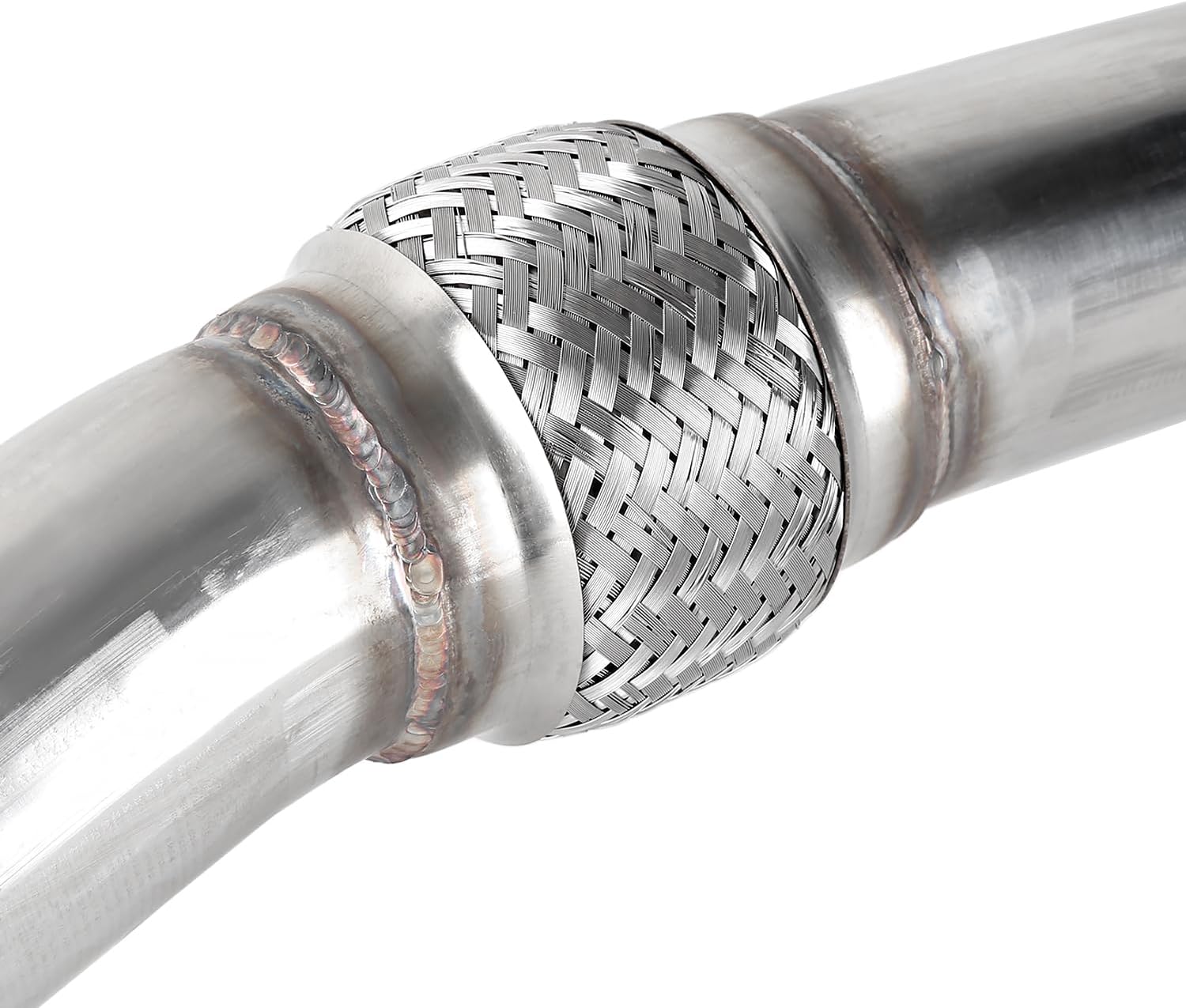 Spec-D Tuning 4" Stainless Steel Quad Burnt Tip Catback Exhaust System Compatible with 2015-2021 Subaru WRX STI