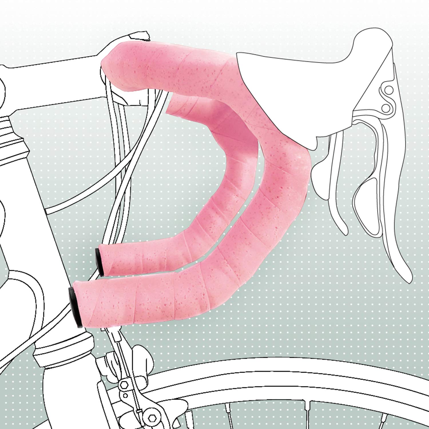 rennrad lenkerband pink Bike Ribbon Unisex Cork Plus, Pink, 46 cm Sport & Freizeit Größe:M (9-10) Ihr One-Stop-Shop für Zahnarzt-, City bicycle