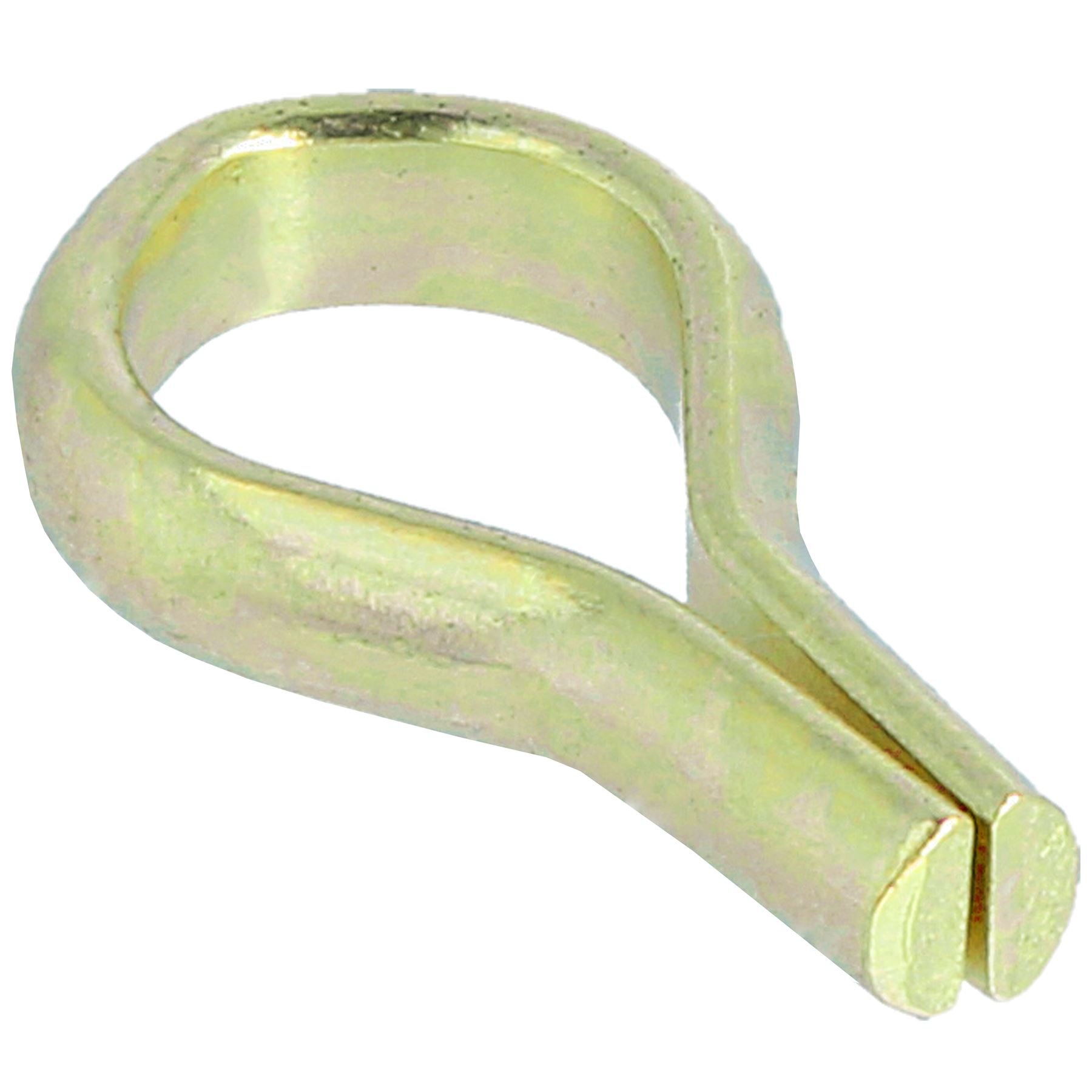 White Hinge White 4X Banjo - Brass Hoop Shelf Supports | 6Mm Plug Insert