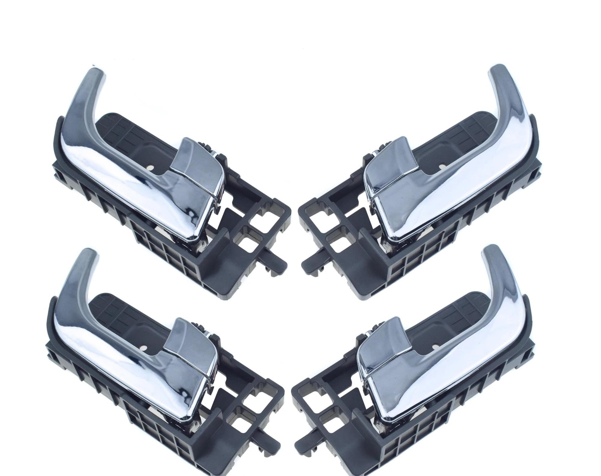 Car Inner Interior Door Handle 1064000293 1064000294 for Geely for Emgrand for EC7 for EC8 2009-2013 Car Door Handle Replacement Front Rear Left Right 4 Pcs