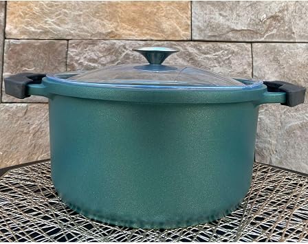 Peramari Elit Al minyum D k m Granite 24 cm Derin Tencere Ye il Ye il 24 cm