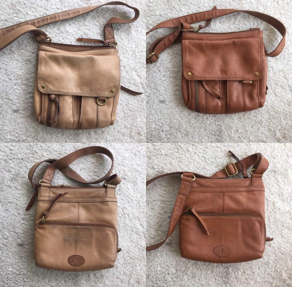 Leather Hero Leather Color Restorer & Applicator- Refinish, Repair, & Renew Leather & Vinyl Sofa, Purse, Shoes, Auto Car Seats, Couch 4oz (Cream) : Automotive