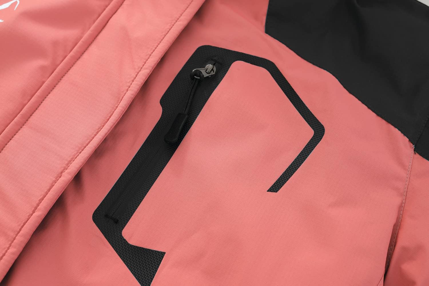 Spmor Women's Waterproof Ski Jacket Hooded Snowboard Coat Warm Winter Snow Jackets - Image 2