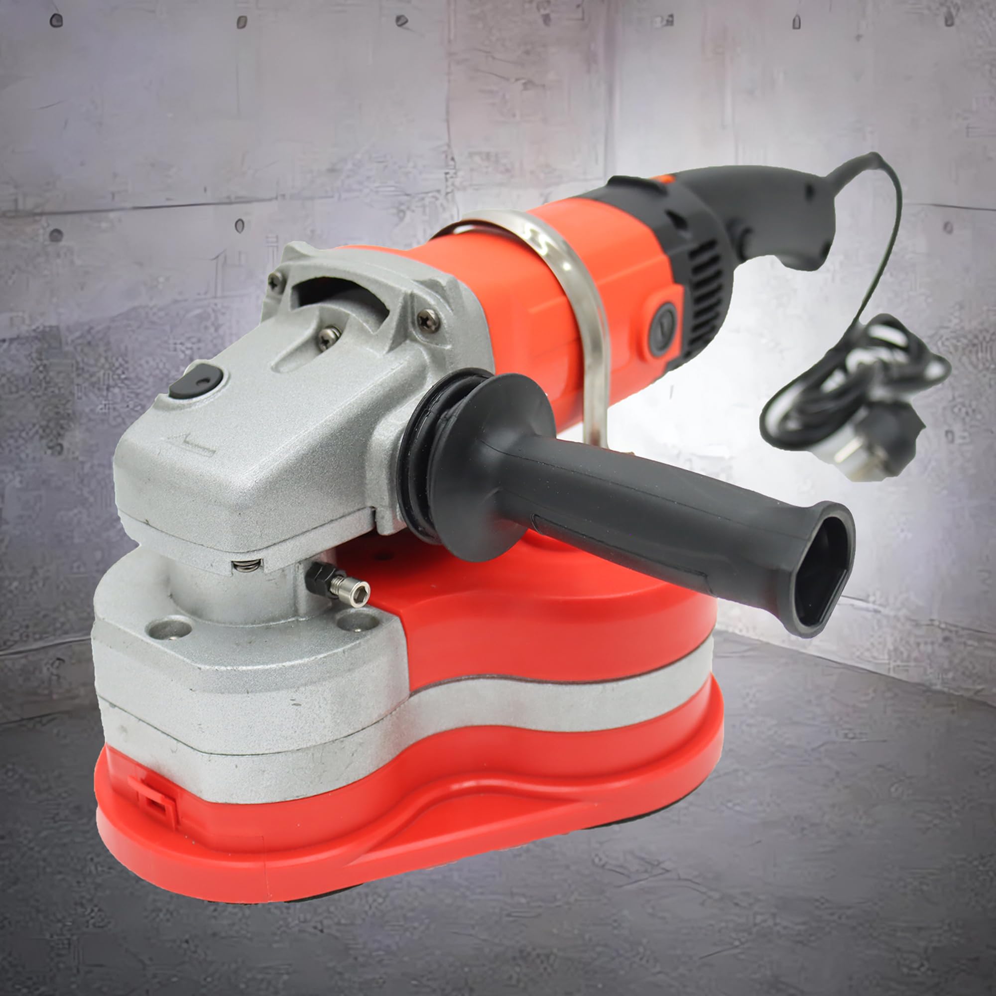 HQHAOTWU Wall Floor Sander ?Portable Three-head Cement Wall & Ground Grinding Polishing Machine Concrete Floor Grinder 220V