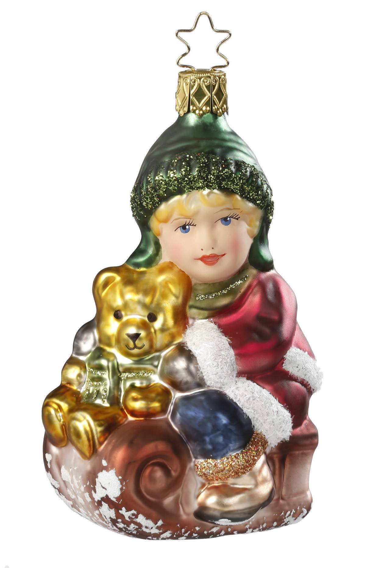 Inge-glas Décoration de Noël Excursion ornement sapin traditionnel en verre