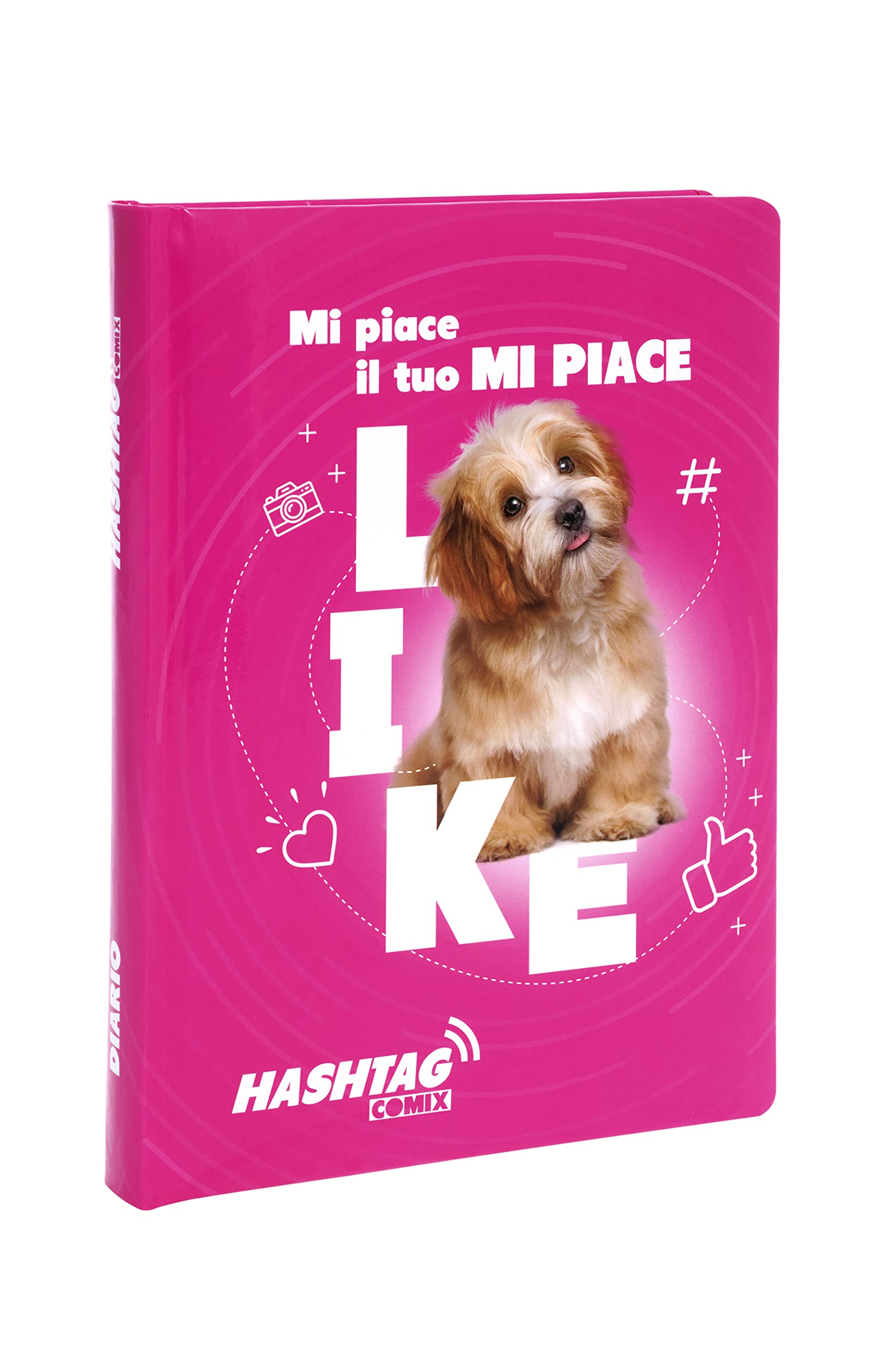 Comix HasHTAG 12 Month 2021-2022 Calendar - Fuchsia