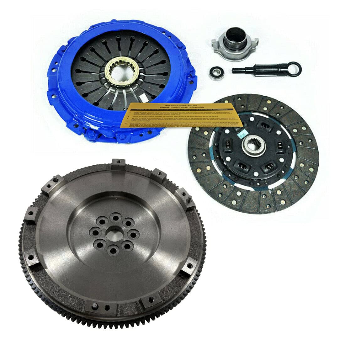 EFT HD STAGE 1 CLUTCH KIT+CAST FLYWHEEL FOR 04-19 SUBARU IMPREZA WRX STi EJ257