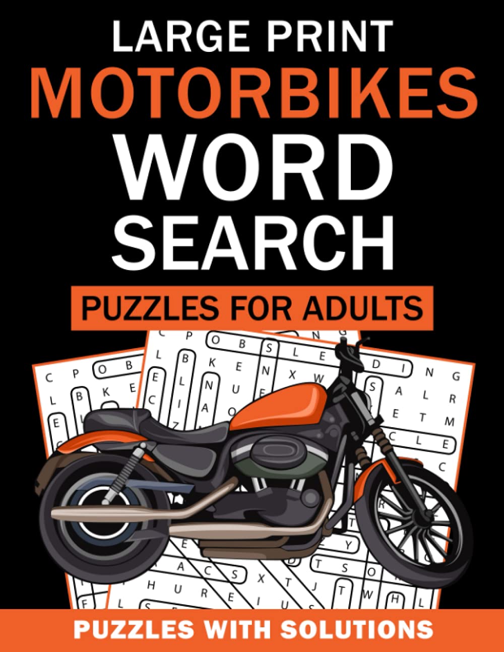 Buy Large Print Motorbikes Word Search Puzzles for Adults: Motorbikes ...