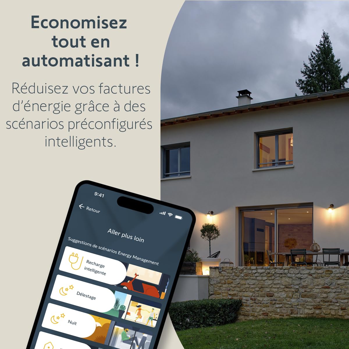 Somfy Box Domotica Tahoma Switch e Sensore di Sole, Temperatura Sunteis, Solare, Wi-FI, Compatibile con persiane, persiane e attrezzature