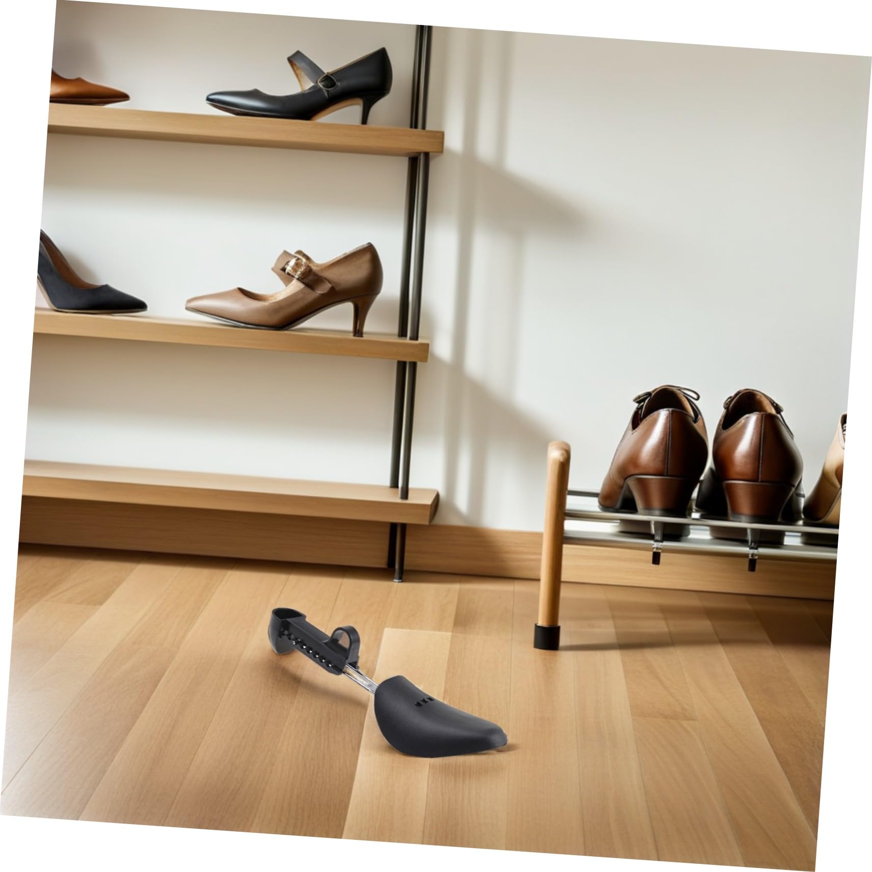 Hormas Ajustables para Zapatos Hombres y Mujeres Soporte Plástico y Resistente Deformaciones Portátil para Zapatillas y Botas