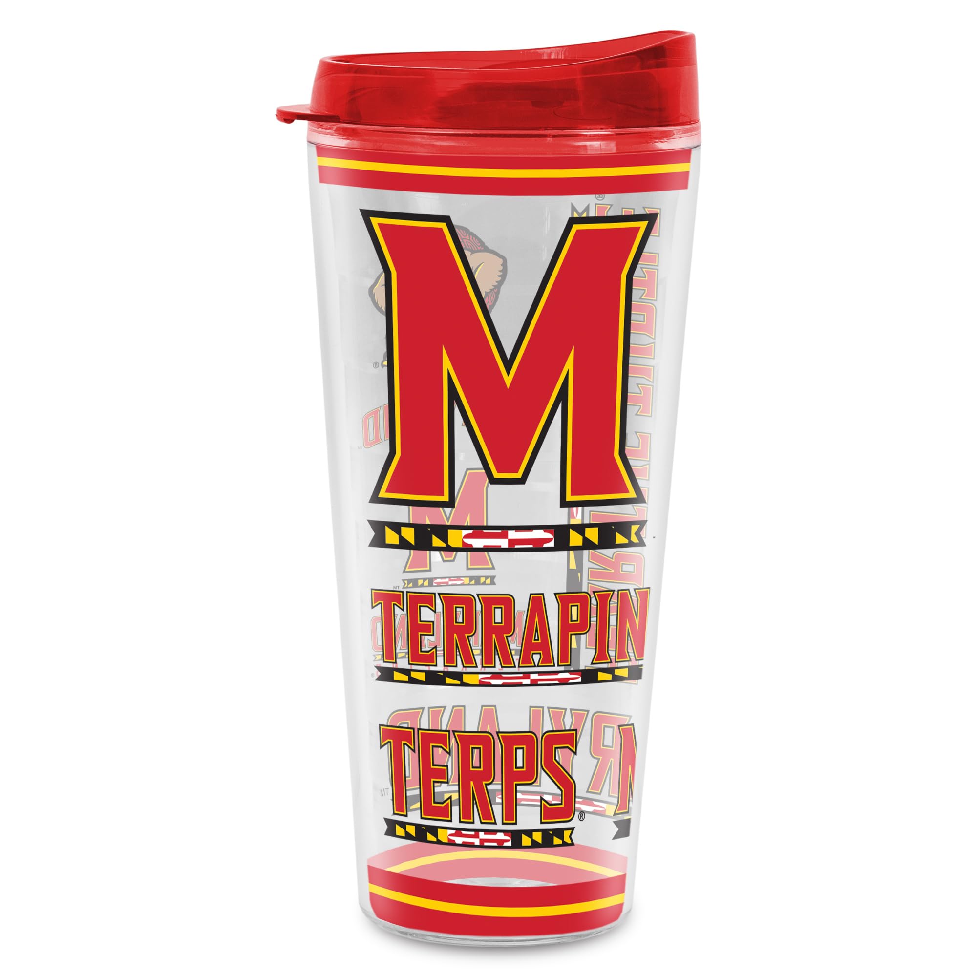 Rico Industries NCAA College Double Wall Mayhem 16oz Or 20oz Tritan Tumbler W Lid