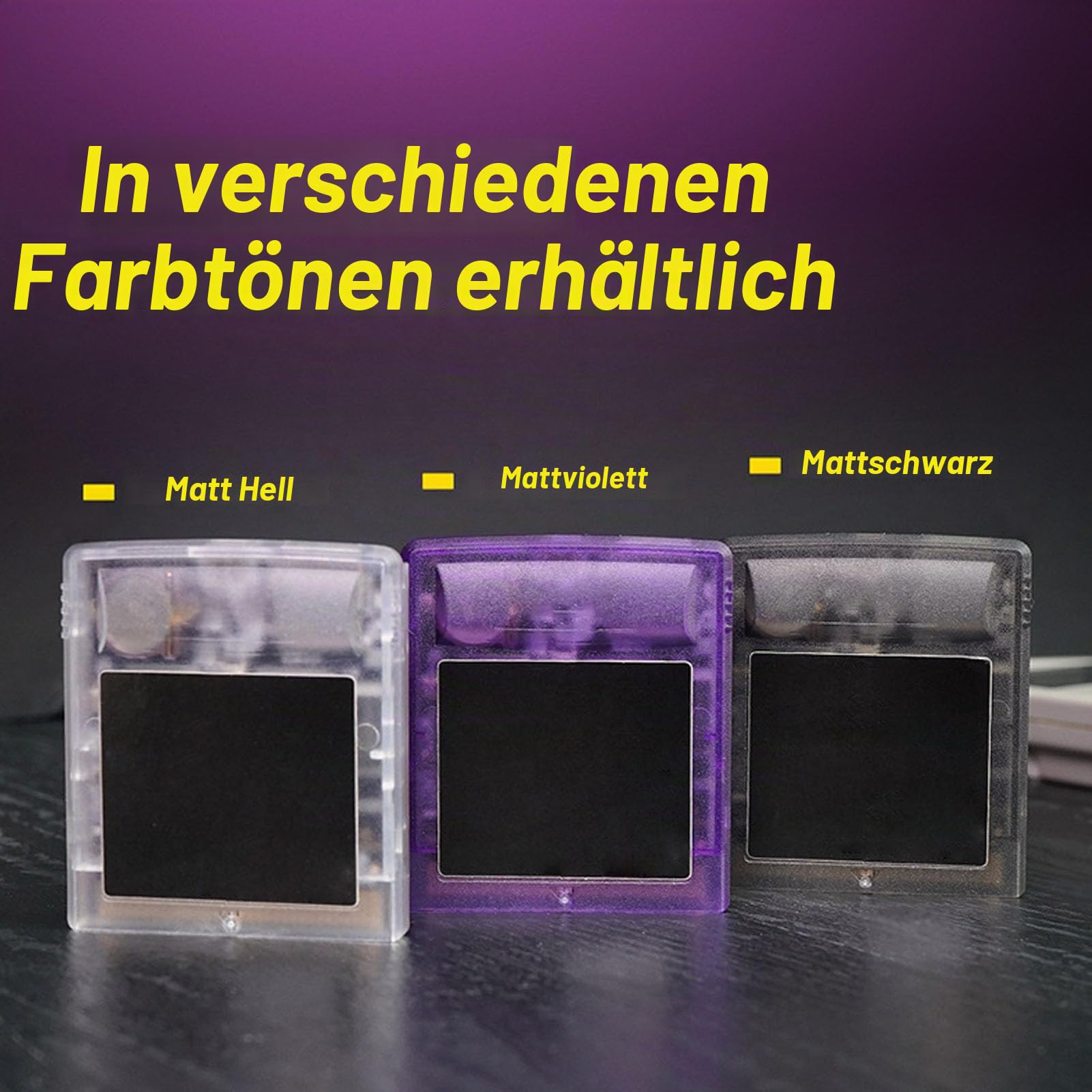 1000-in-1-Spielvideokassette mit Freischaltbarem Vollem Potenzial für Gameboy, Unterstützt Stabile Spieldatenspeicher-Speicherkarte mit MBC3, MBC1, MBC5, Game MAPPER für Gameboy