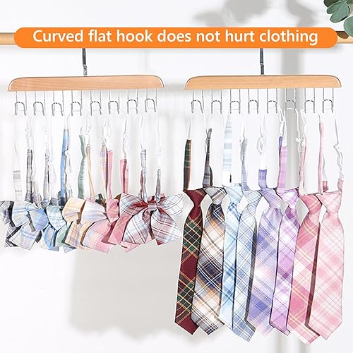 Miniatura 6 de 3 perchas para camisetas sin mangas, ganchos para sujetador para organizador de armario, rotación de 360, organizador de armario que ahorra espacio