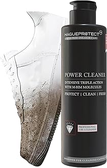 - Hagueprotect Shoe Cleaner Kit & Sneaker Cleaner Sets- Clean & Protect Shoe Care Kit | Cleaning Kit Solution for Sneakers, Mesh, Canvas, Suede, Knit, Leather