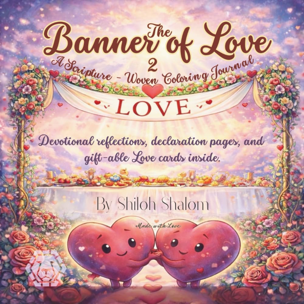 The Banner of Love 2: A Scripture - Woven Coloring Journal