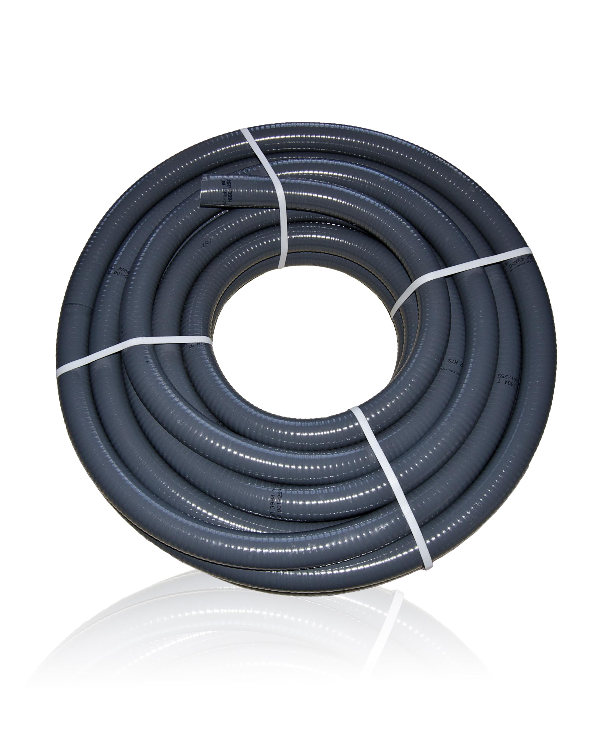 Flexibler PVC Druckschlauch 63mm 10m Längen 5m-25m Flexschlauch PVC unterirdisch verlegbar Flexrohr Ø 63mm Klebeschlauch Pool Teich Schwimmbad