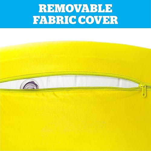 Miniatura 5 de BigMouth X Squishmallows - Flotador gigante original para piscina, balsas inflables para adultos y niños, cubierta de tela Squishmallow, 63