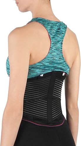 Miniatura 2 de SOLES Corsé lumbosacro  Soporte de neopreno ajustable  Corsé para ayudar a aliviar el dolor de espalda, apoyar la fuerza del núcleo  Promueve la