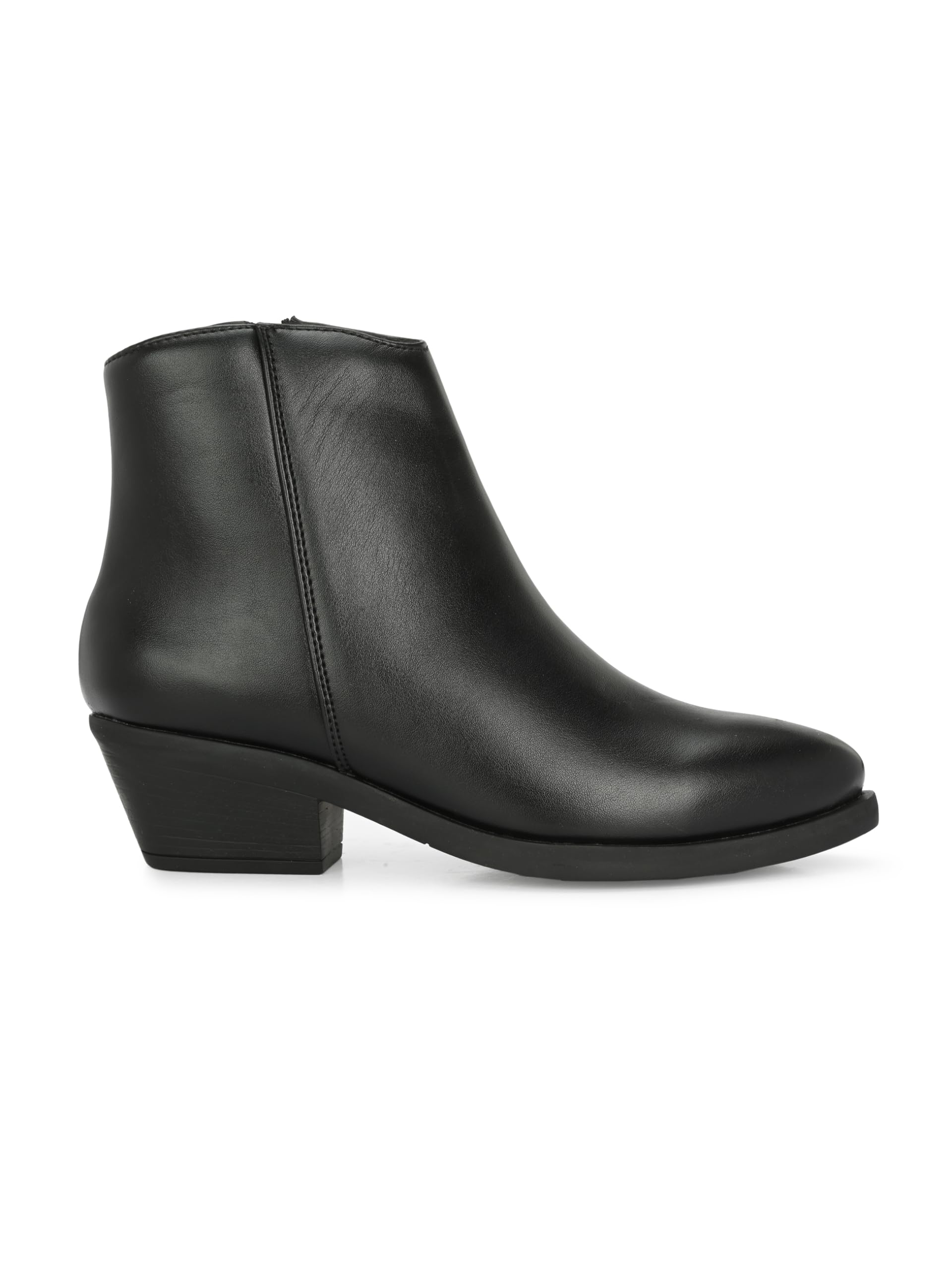 Gardin Women's Trendy Casual Boot High Ankle Heel for Girls/Women pointed Toe 2