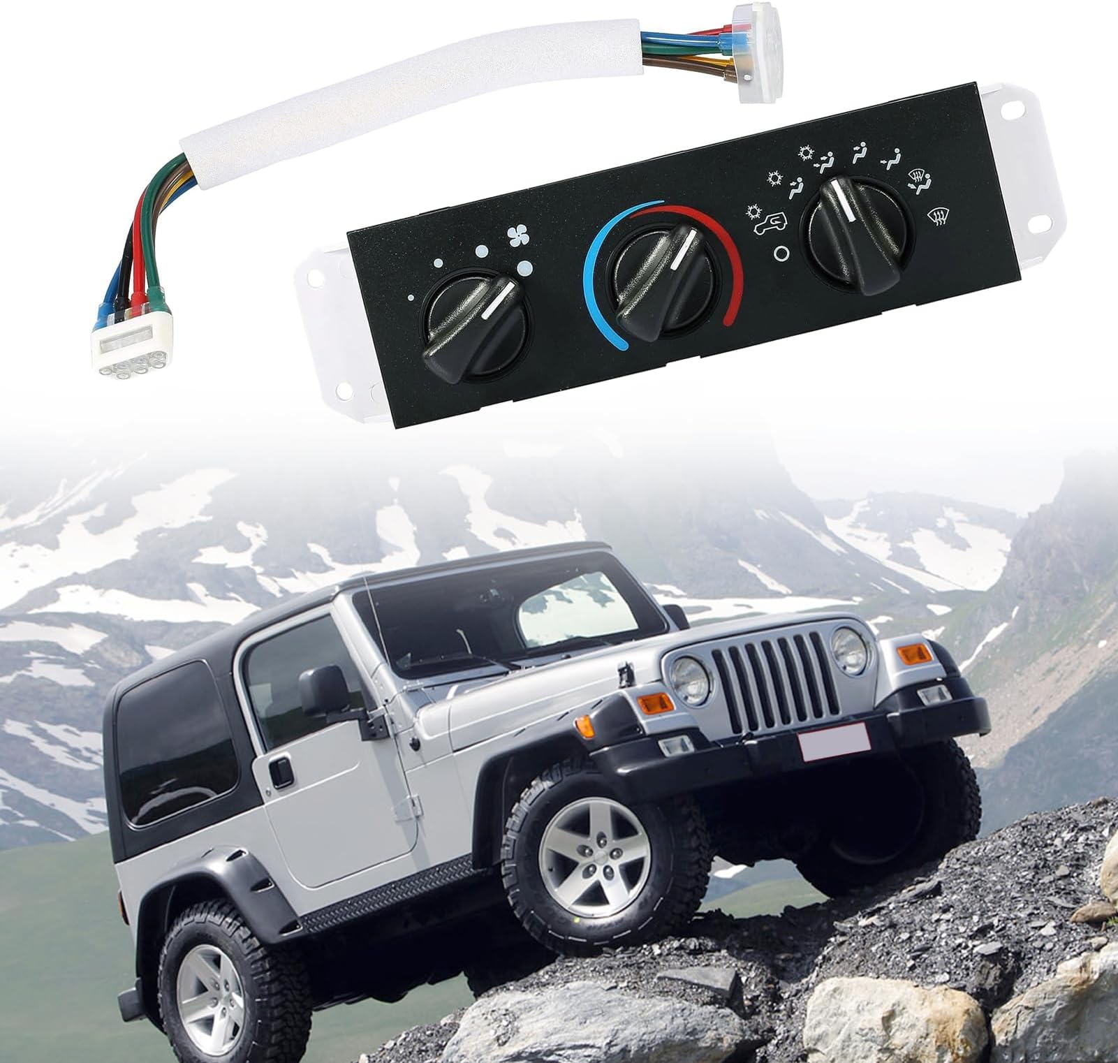 Jeep Wrangler TJ 9904 Heater/AC Vacuum Switch Mopar