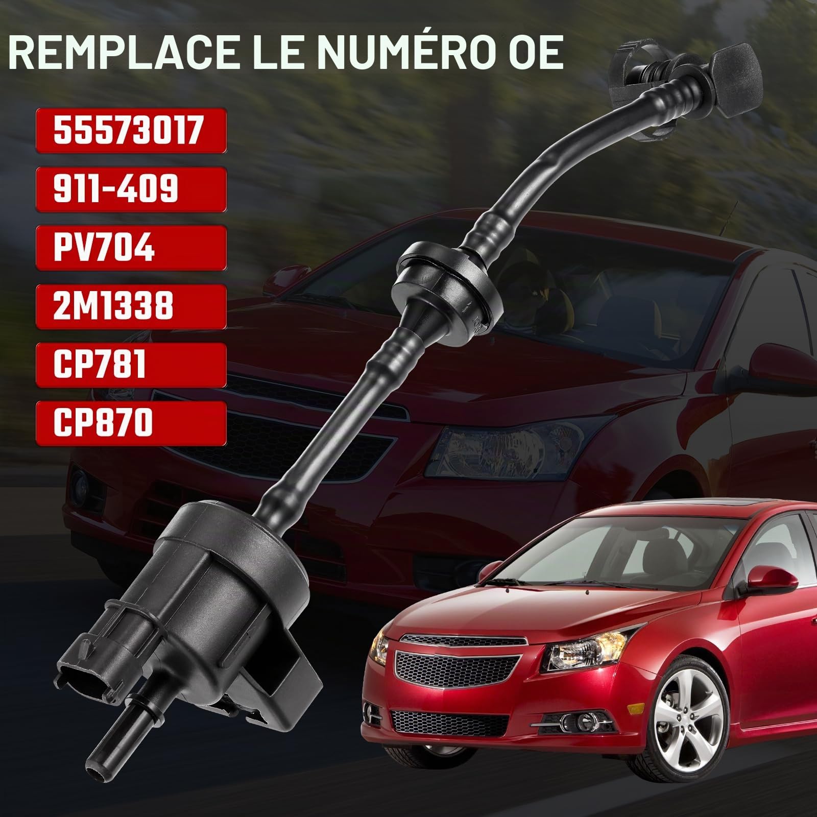 55573017 Vanne solénoïde de purge pour Chevrolet Cruze Sonic 2013-2018 pour Opel Corsa Astra 55576071
